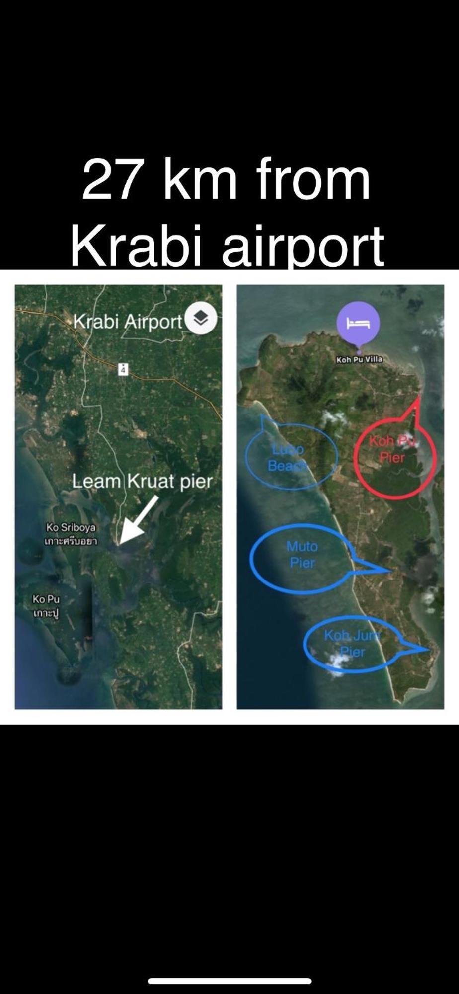 Koh Pu Villa Koh Jum Eksteriør bilde